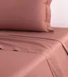 Yves Delorme Triomphe Santal Flat Sheet In Pink