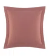 Yves Delorme Triomphe Santal Square Oxford Pillowcase In Brown