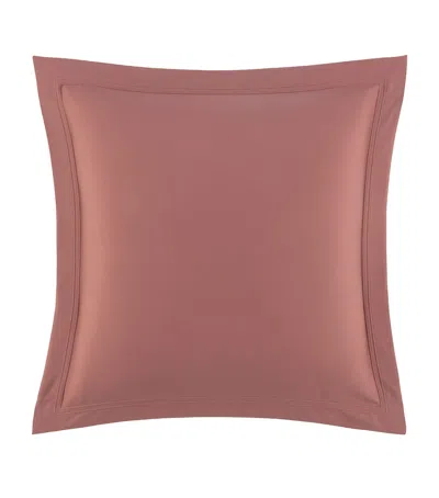 Yves Delorme Triomphe Santal Square Oxford Pillowcase In Brown