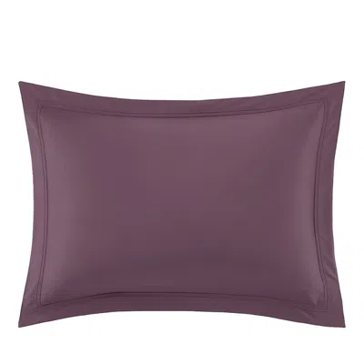 Yves Delorme Triomphe Standard Sham In Purple