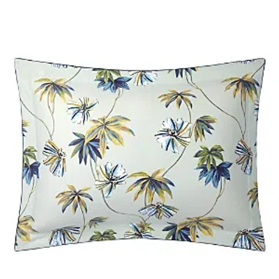 Yves Delorme Tropical Standard Sham In Blue