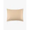Yves Delorme Triomphe Standard Oxford Organic Cotton-sateen Pillow Case Dune