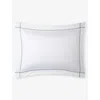 Yves Delorme Veronese Athena Organic-cotton Oxford Pillowcase 50cm X 75cm In Veronese
