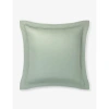 Yves Delorme Veronese Triomphe Organic-cotton Oxford Pillowcase 65cm X 65cm In Veronese
