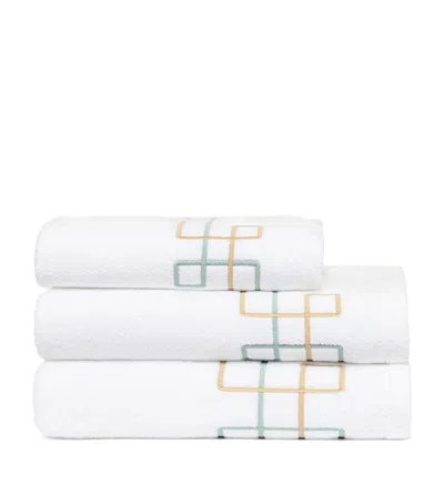 Yves Delorme Villa Hand Towel In White