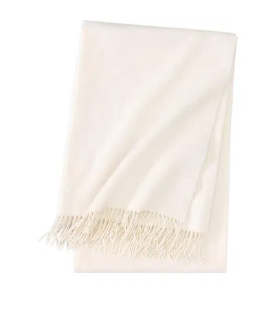 Yves Delorme Wool Club Throw In Neutral