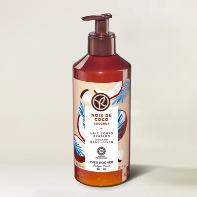 Yves Rocher Coconut Escape Body Lotion In White