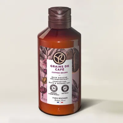 Yves Rocher Coffee Beans Comforting Bath & Shower Gel - 200 ml In White