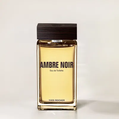 Yves Rocher Eau De Toilette For Men Ambre Noir 100 ml In White