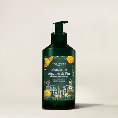 Yves Rocher Liquid Hand Soap Mandarin Pine Needles In Green