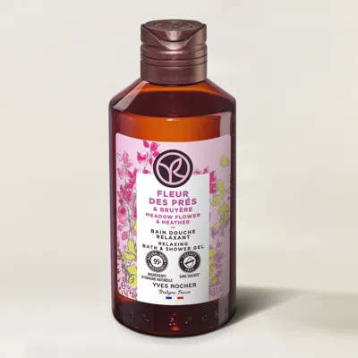 Yves Rocher Meadow Flower & Heather Bath & Shower Gel - 200 ml In White