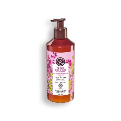 Yves Rocher Meadow Flower & Heather Body Lotion In White