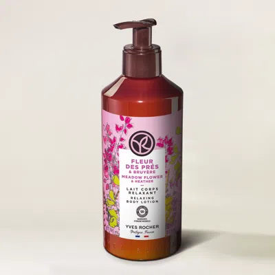 Yves Rocher Meadow Flower & Heather Body Lotion In White