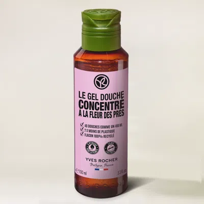 Yves Rocher Meadow Flower & Heather Concentrated Shower Gel In White