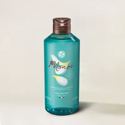 Yves Rocher Monoi Gentle Hair And Body Wash - 400ml In White