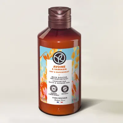 Yves Rocher Oat & Buckwheat Comforting Shower Gel - 200 ml In White