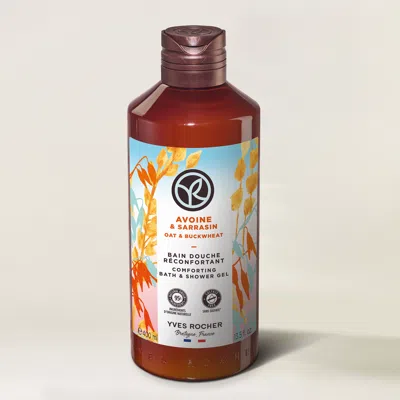Yves Rocher Oat & Buckwheat Comforting Shower Gel - 400 ml In White