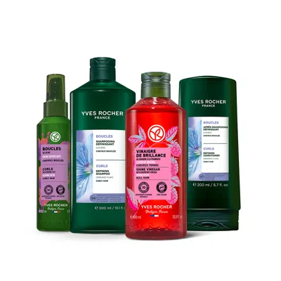 Yves Rocher Pro Curl Definition & Shine Routine