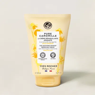 Yves Rocher Soothing Makeup Removing Cream - Pure Camomille In White