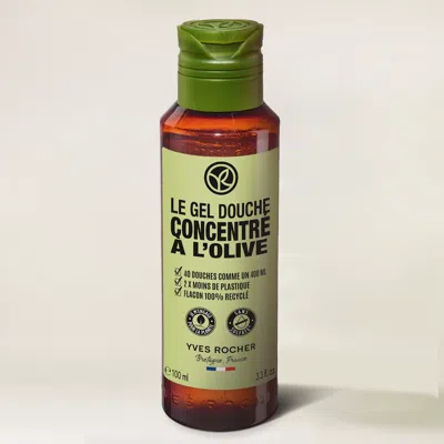 Yves Rocher The Olive & Petitgrain Concentrated Shower Gel In White