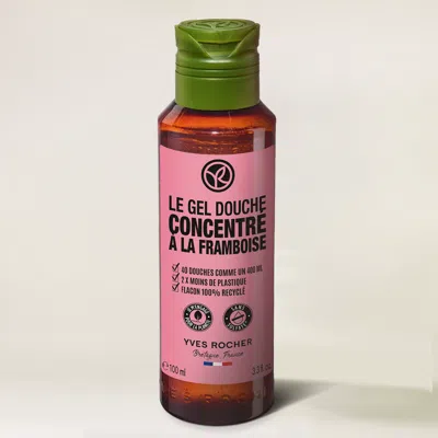 Yves Rocher The Raspberry Concentrated Shower Gel In White