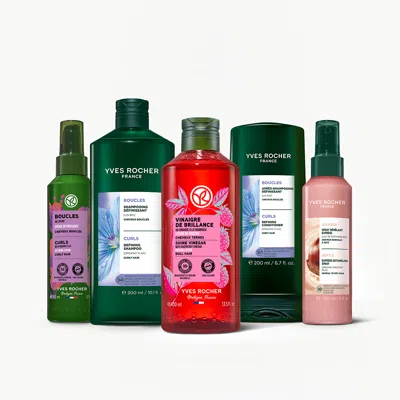 Yves Rocher Ultimate Curl Definition & Shine Routine