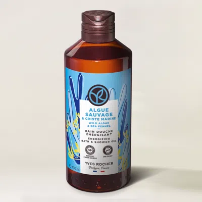 Yves Rocher Wild Algae & Sea Fennel Energizing Bath & Shower Gel - 400 ml In White
