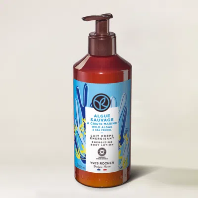 Yves Rocher Wild Algae & Sea Fennel Energizing Body Lotion In White