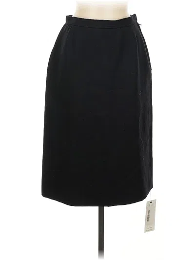 Pre-owned Yves Saint Laurent Rive Gauche Casual Skirt In Black