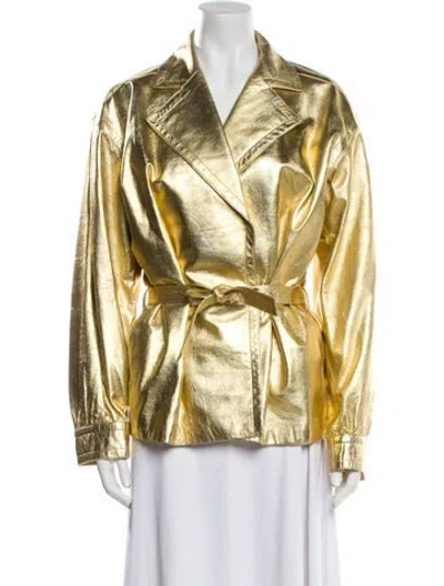 Pre-owned Yves Saint Laurent Rive Gauche Vintage 1980's Biker Jacket
