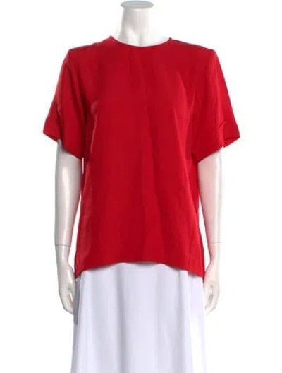 Pre-owned Yves Saint Laurent Rive Gauche Vintage 1994 T-shirt In Red