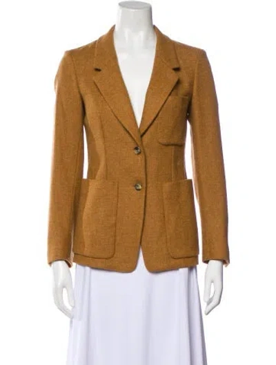 Pre-owned Yves Saint Laurent Rive Gauche Vintage 2006 Blazer In Brown