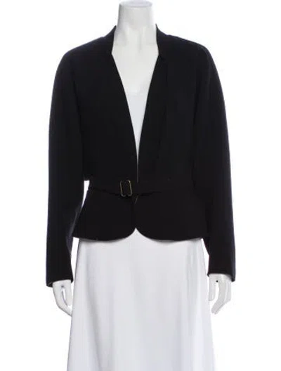 Pre-owned Yves Saint Laurent Rive Gauche Vintage 2007 Blazer In Black