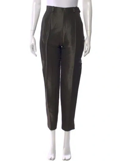 Pre-owned Yves Saint Laurent Rive Gauche Vintage Skinny Leg Pants W/ Tags In Multi