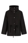 Yves Salomon Technical Black 2-in-1 Parka With Removable Mink Fur Lining In Black