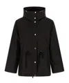 Yves Salomon Technical Black 2-in-1 Parka With Removable Mink Fur Lining In Black