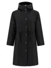 Yves Salomon 2-in-1 Parka Puffer Jackets Black In Black