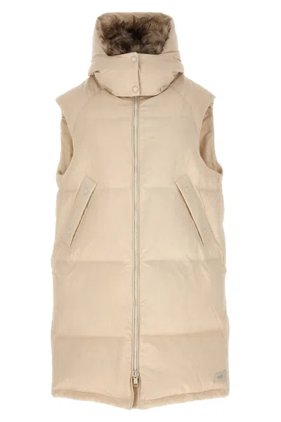 YVES SALOMON ARMY YVES SALOMON LONG PILE INSERT VEST