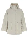 Yves Salomon Versatile 2-in-1 Parka With Removable Inner Jacket In Beige