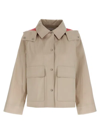 YVES SALOMON BEIGE HONOLULU JACKET