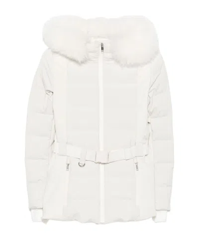 YVES SALOMON BELTED SKI JACKET