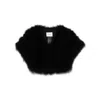 Yves Salomon Feather Bolero Jacket
