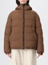 Yves Salomon Blazer  Woman Color Brown In Brown