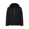 Yves Salomon Padded Quilted Down Jacket With Hood And Zipper Closure In Multi