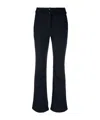 Yves Salomon Button Open And Close Casual Pants In Black