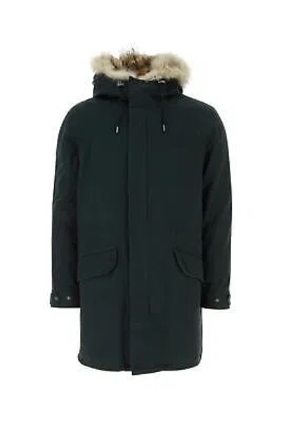 Pre-owned Yves Salomon Cappotto In Washedblahareco