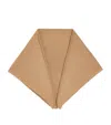 Yves Salomon Cashmere Knitted Bandana In Brown