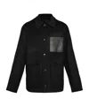 Yves Salomon Chest-pocketed Jacket In Black