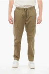 Yves Salomon Cotton Blend Bambou Cargo Pants With Drawstring