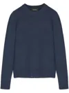 YVES SALOMON CREW NECK KNIT JUMPER